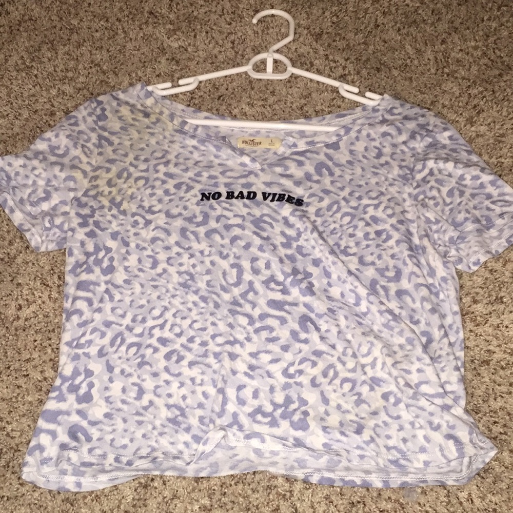 HOLLISTER T-Shirt - No Bad Vibes